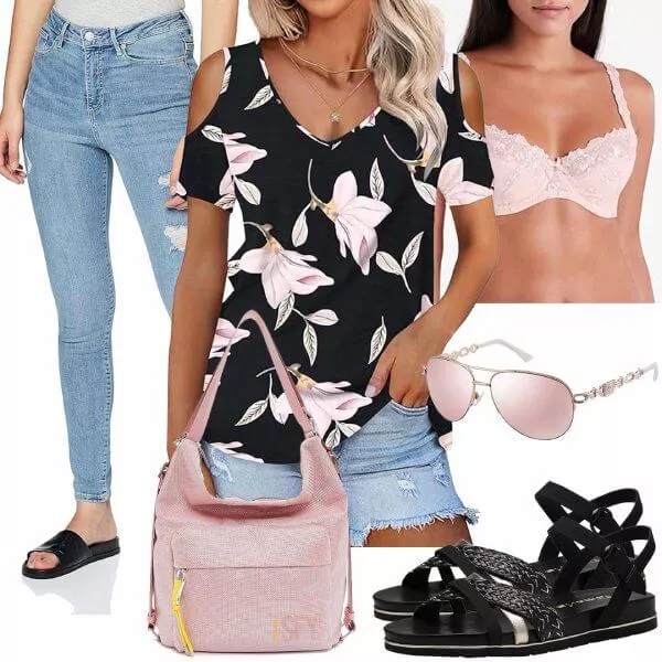 Sommer Outfits Komplette Outfit für Frauen