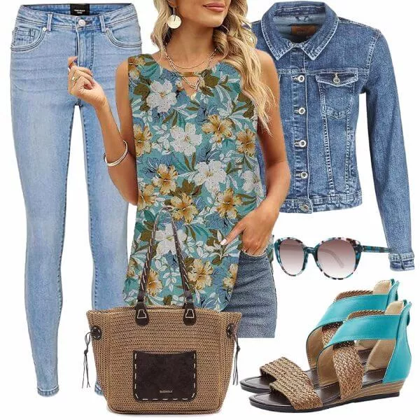 Sommer Outfits Frauenoutfits Für Den Freizeit