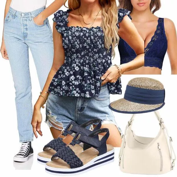 Sommer Outfits Frauenoutfits Für Sommer