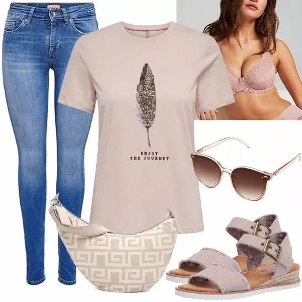 Sommer Outfits Moderner Sommer-Look Outfit