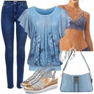 Sommer Outfits Stylischer Look Für Den Sommer