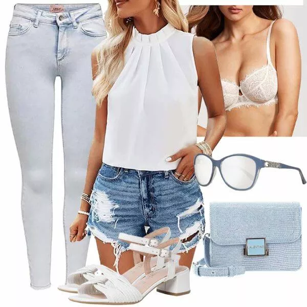 Sommer Outfits Komplette Outfit für Damen