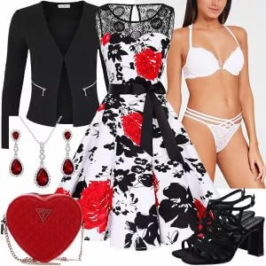 Party Outfits Auffälliger Frauen Outfit