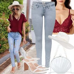 Sommer Outfits Frauenoutfits Für Sommer