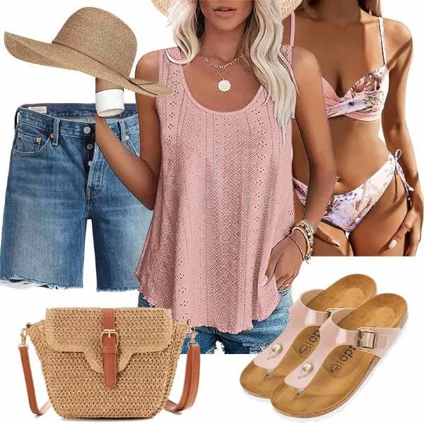 Sommer Outfits Strand Outfit für Frauen