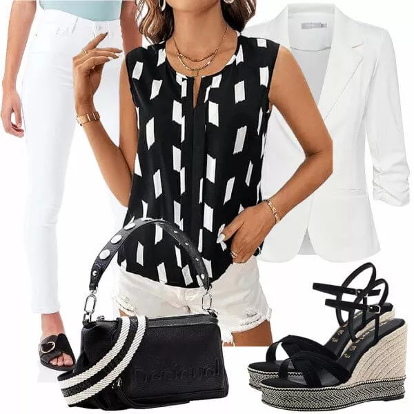 Sommer Outfits Perfektes Frauen Outfit