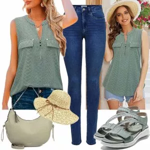 Sommer Outfits Damenmode Sommer