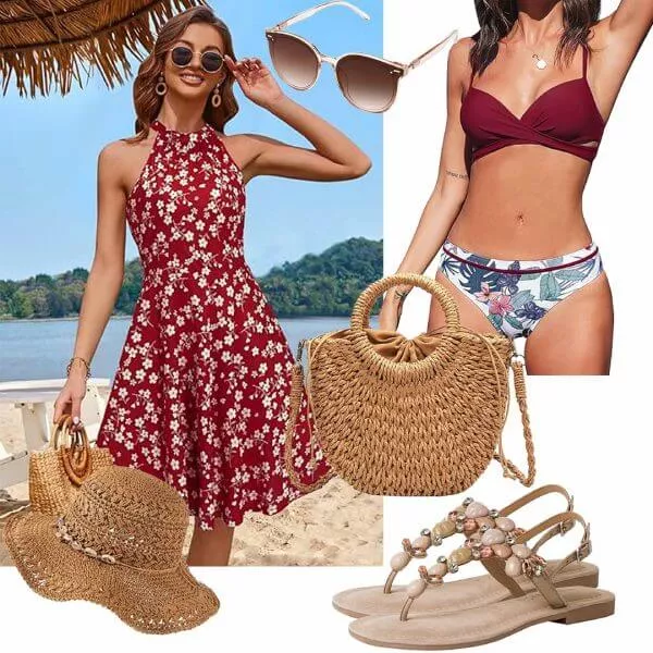 Sommer Outfits Strand Outfit für Frauen