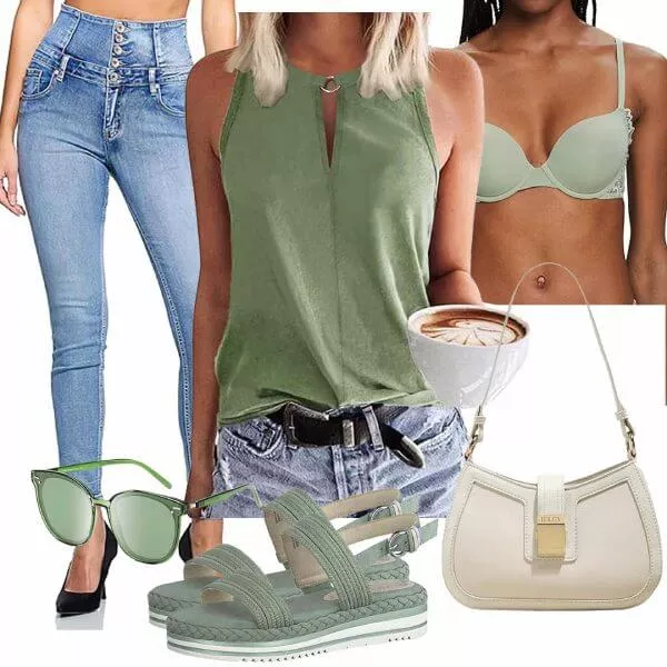 Sommer Outfits Frauen Leichtes Outfit