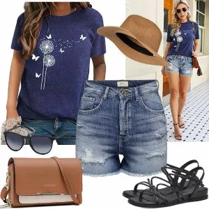 Sommer Outfits Sommertlicher Look