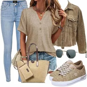 Sommer Outfits Komplette Outfit für Damen