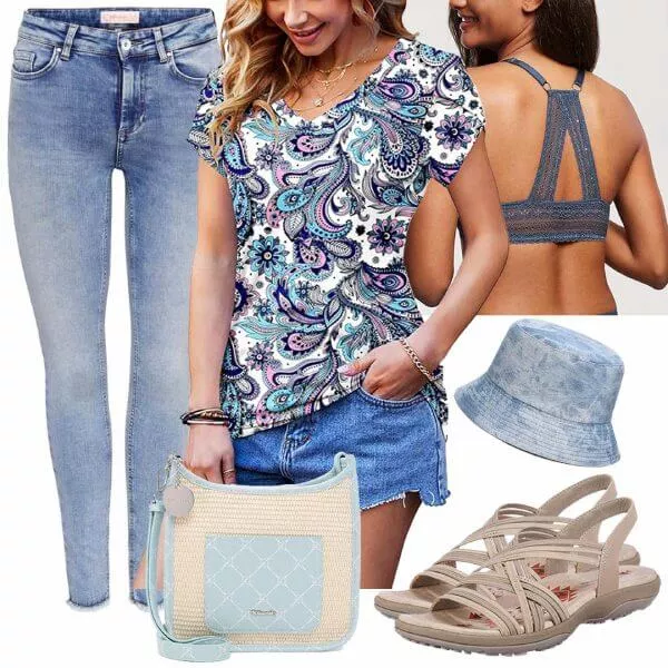 Sommer Outfits Komplette Outfit für Damen