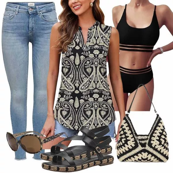 Sommer Outfits Frauenoutfits Für Sommer