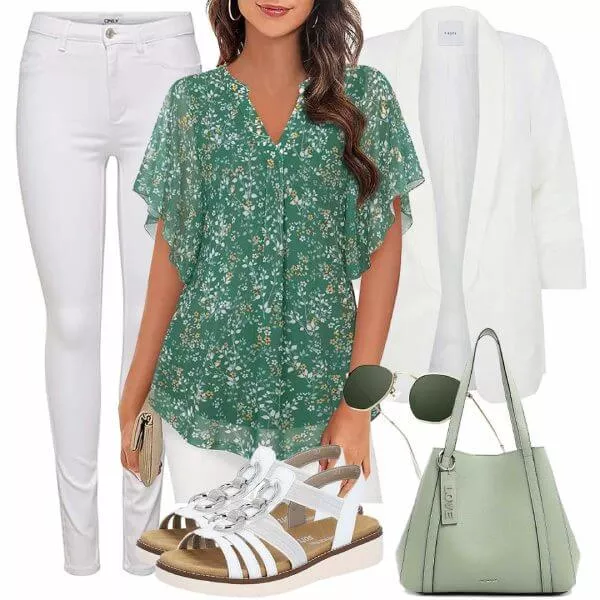 Sommer Outfits Sommertlicher Look