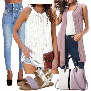 Sommer Outfits Frauen Leichtes Outfit