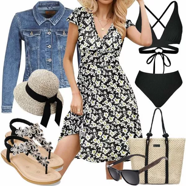 Sommer Outfits Sommerliches Freizeit Outfit
