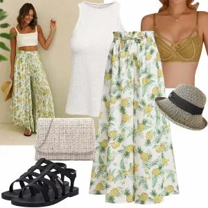 Sommer Outfits Coller Look für den Sommer