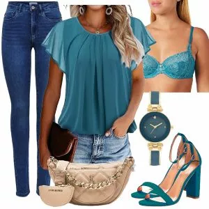 Sommer Outfits Coller Look für den Freizeit