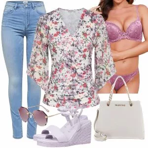 Sommer Outfits Stylischer Damen Look