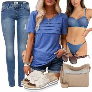 Sommer Outfits Frauenoutfits Für Sommer