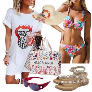 Sommer Outfits Coller Look für den Sommer