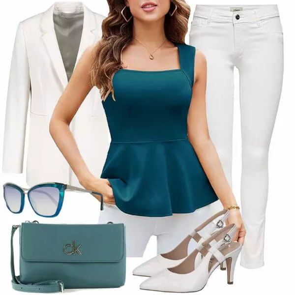 Business Outfits Moderner Business-look outfit