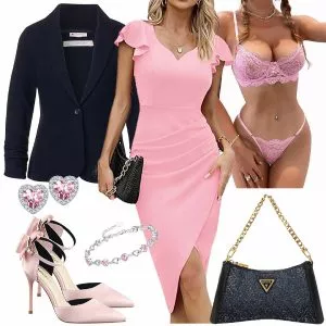 Party Outfits Auffälliger Frauen Outfit