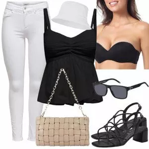 Sommer Outfits Coller Look für den Sommer