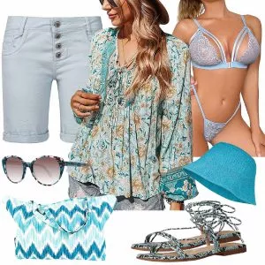 Sommer Outfits Coller Look für den Sommer