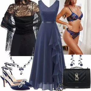 Party Outfits Stylischer Look Für Den Party