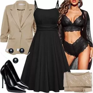 Party Outfits Moderner Party-Look Outfit