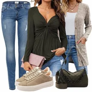 Herbst Outfits Frauenoutfits Für Herbst