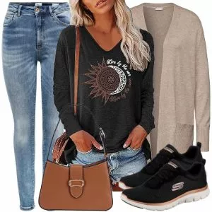 Herbst Outfits Komplette Outfit für Damen
