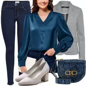 Business Outfits Moderner Business-look outfit