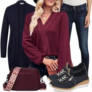 Herbst Outfits Komplette Outfit für Frauen