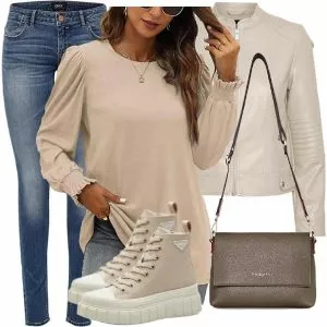 Herbst Outfits Lässiger Herbst Outfit