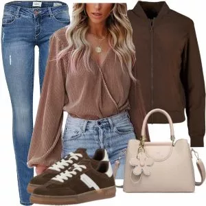 Herbst Outfits Frauenoutfits Für Herbst