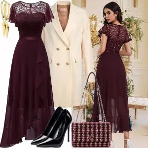 Party Outfits Outfit für Elegantes Damen