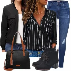 Herbst Outfits Komplette Outfit für Frauen