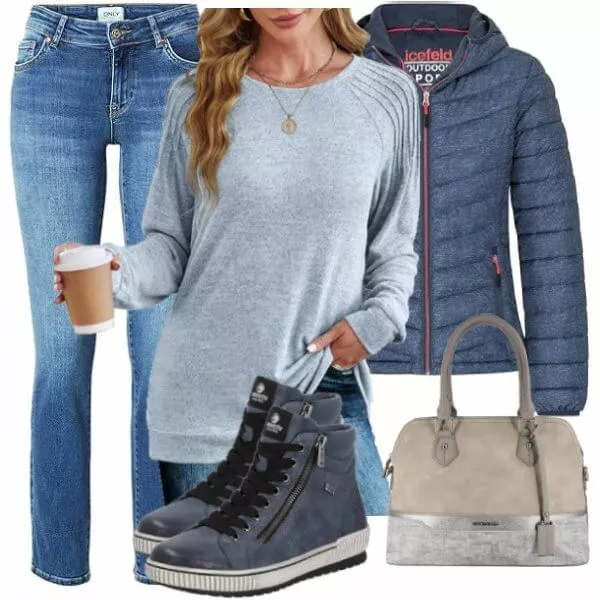 Herbst Outfits Damen Komplette Outfit