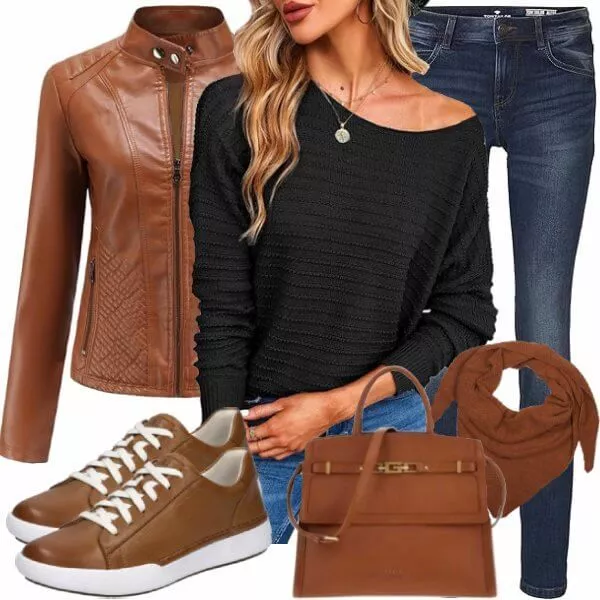 Herbst Outfits Komplette Outfit für Frauen