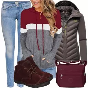 Herbst Outfits Moderner Herbst -Look Outfit