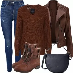 Herbst Outfits Komplette Outfit für Frauen