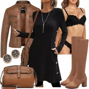 Herbst Outfits Damen Komplette Outfit