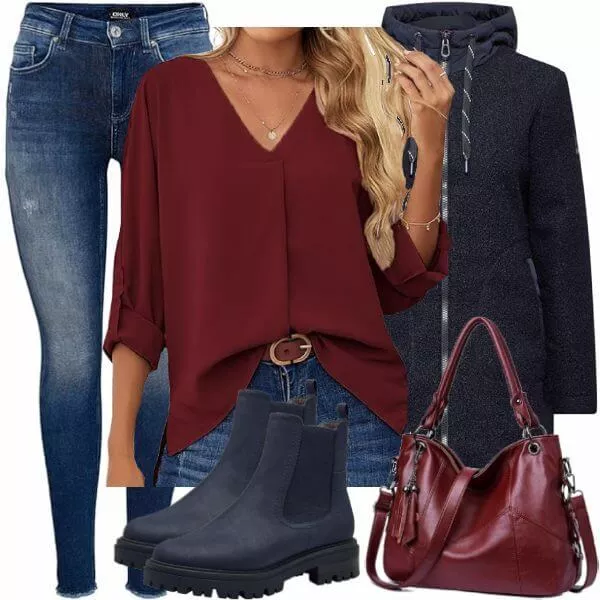 Herbst Outfits Damenoutfit für Herbst