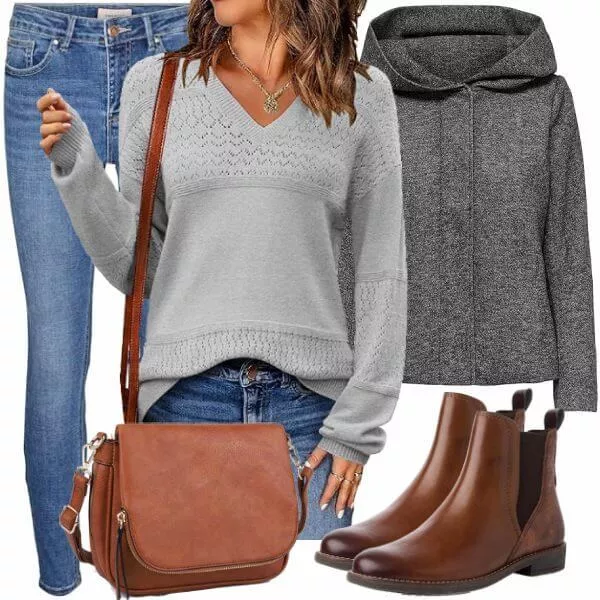 Herbst Outfits Damenoutfit für Herbst