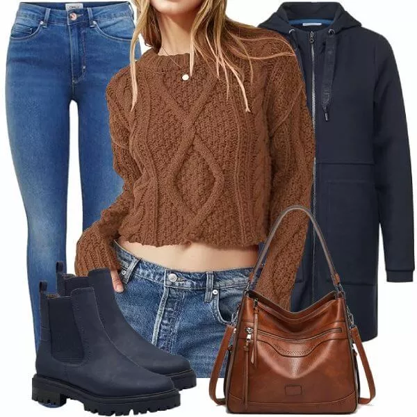 Herbst Outfits Komplette Outfit für Damen