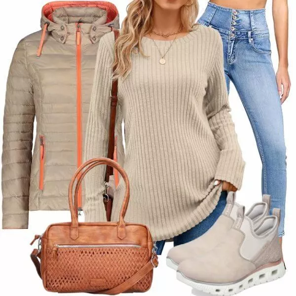 Herbst Outfits Komplette Outfit für Frauen