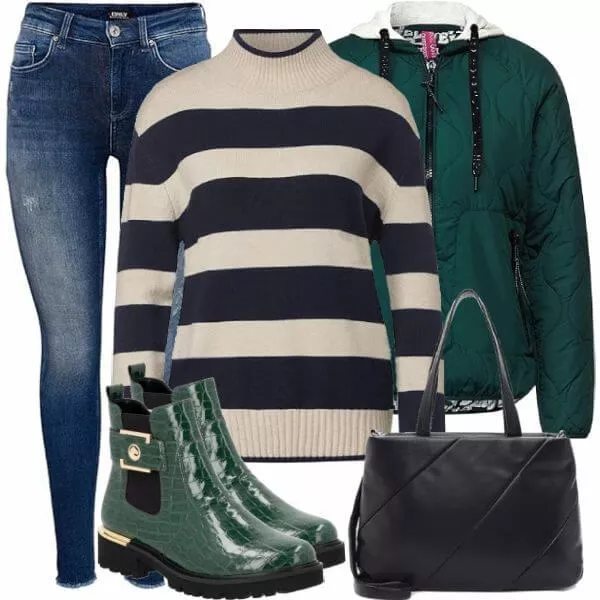 Herbst Outfits Damen Komplette Outfit