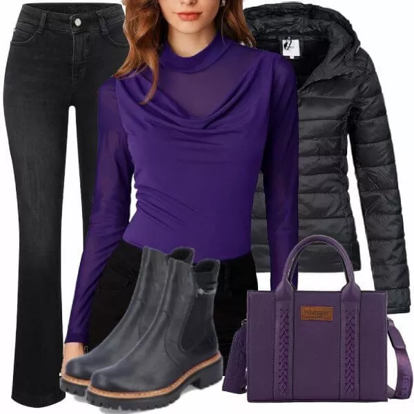 Herbst Outfits Damen Komplette Outfit